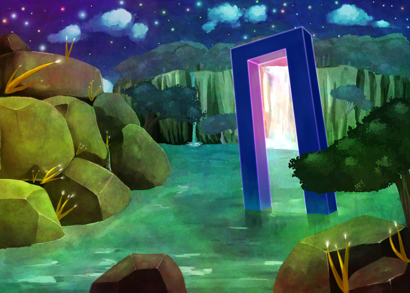 夜のmonolith