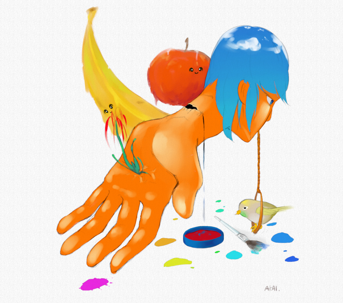 色と創作
