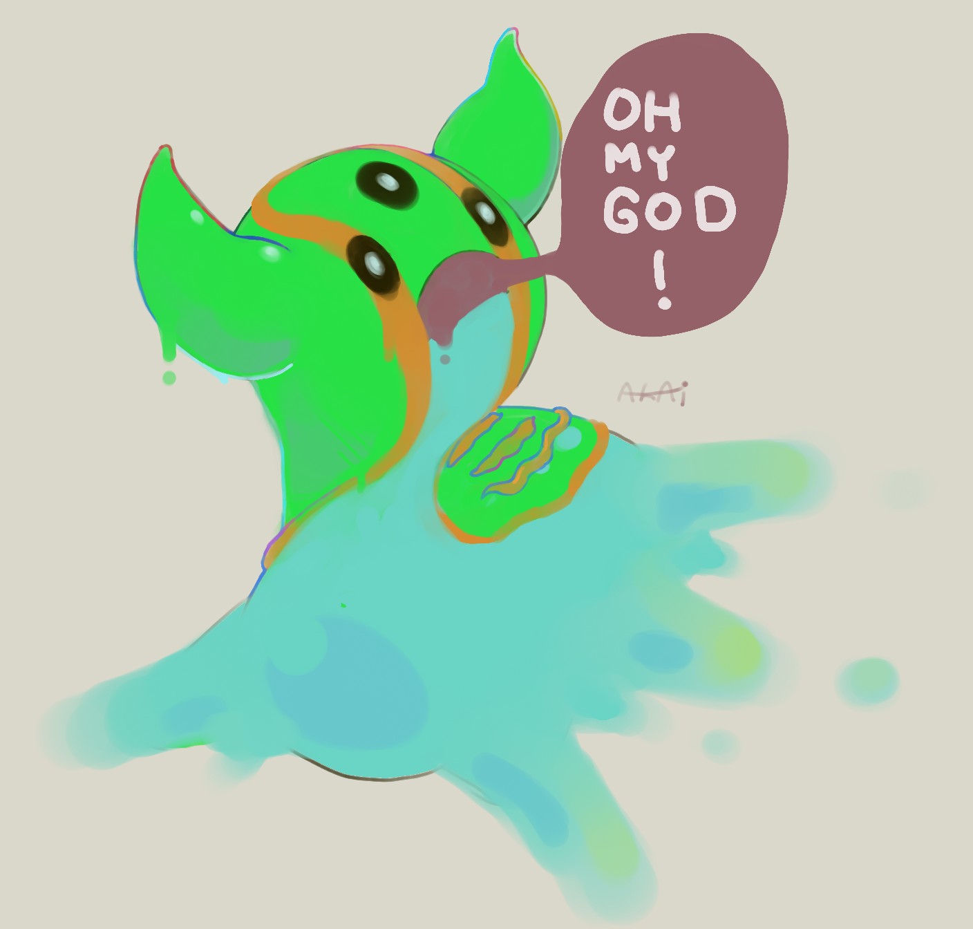 OH MY GODって言ってるトリトドン